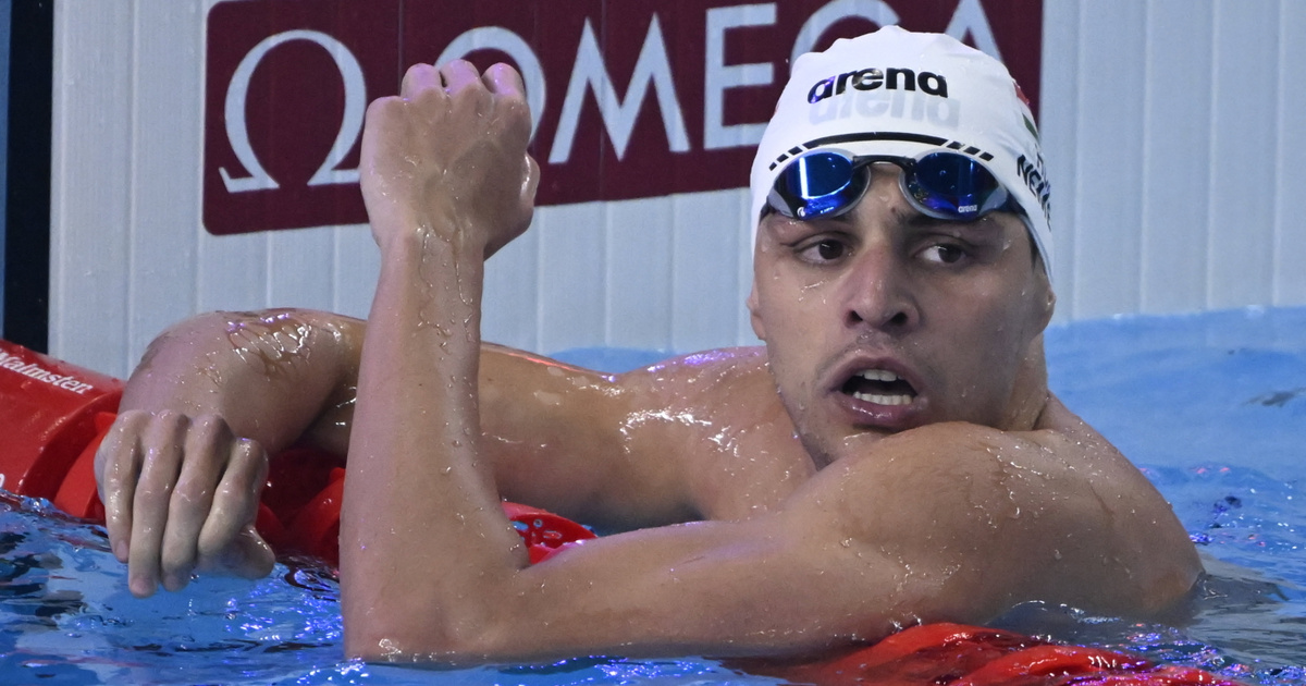 Németh Nándor szenzációs úszással nyert bronzérmet a világbajnokságon