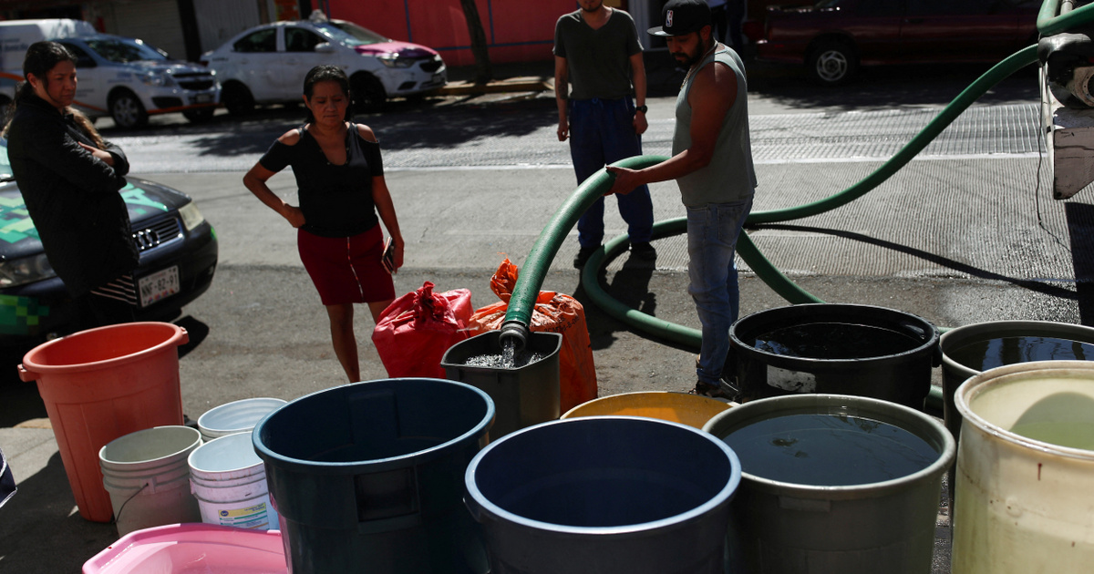 Teljesen víz nélkül maradhat Mexikóváros jelentős része