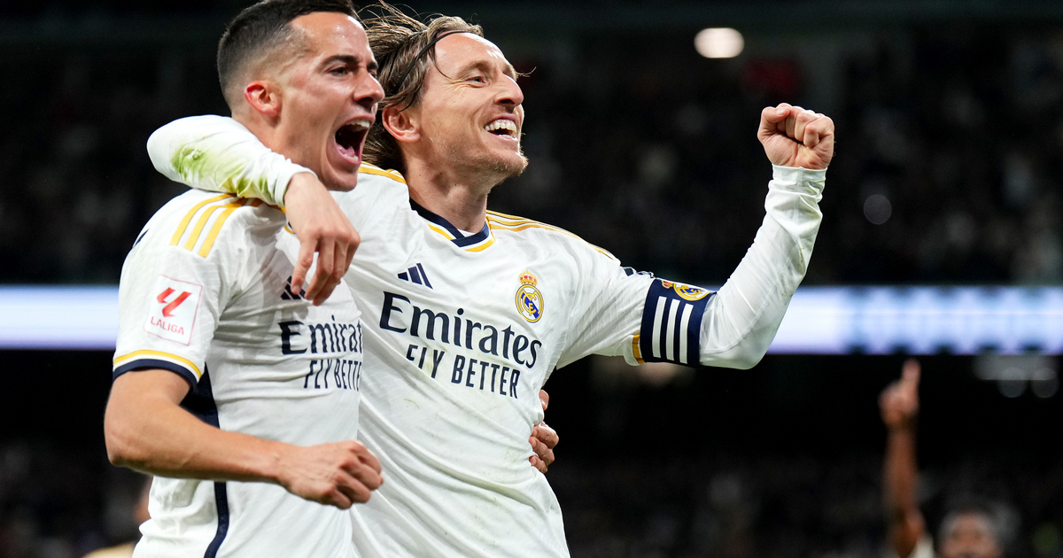 Luka Modric szenzációs góljával győzött a Real Madrid