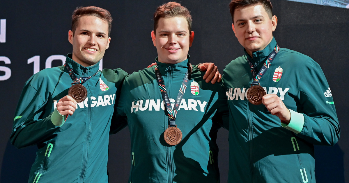 Bronzérmet nyert a magyar férfi puskás csapat