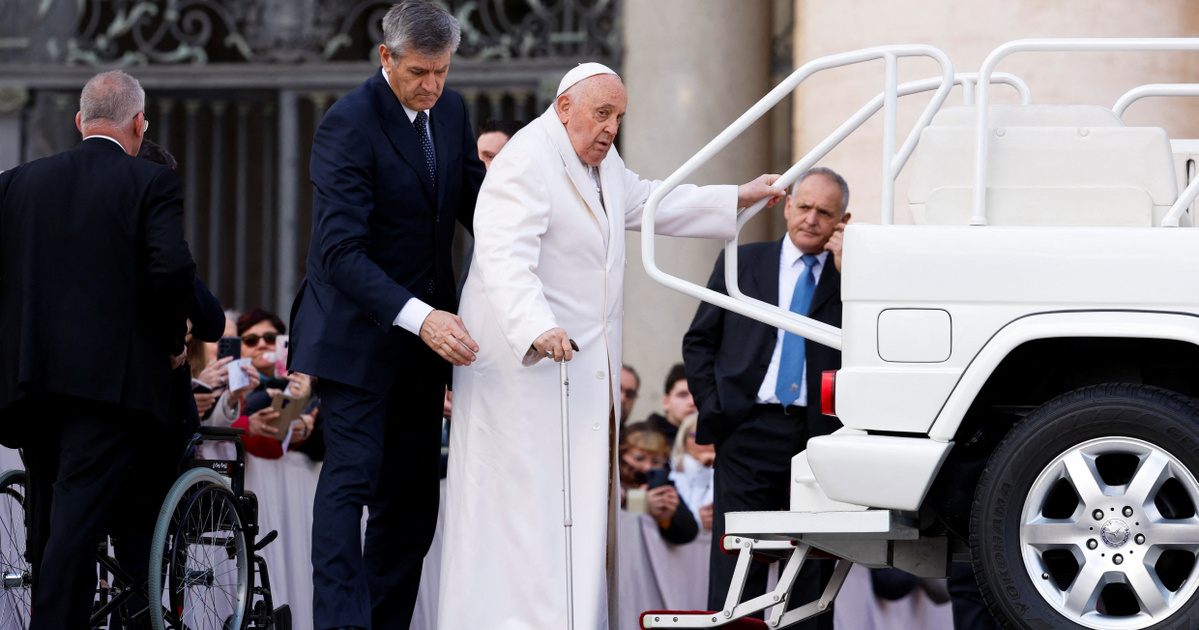 Index – Abroad – Pope Francis' condition is not improving, and he has not even been able to enter the papal caravan