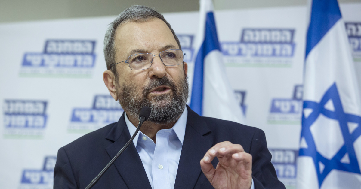 Ehud Barak volt izraeli miniszterelnök: Netanjahu történelmi katasztrófába vezeti az országot