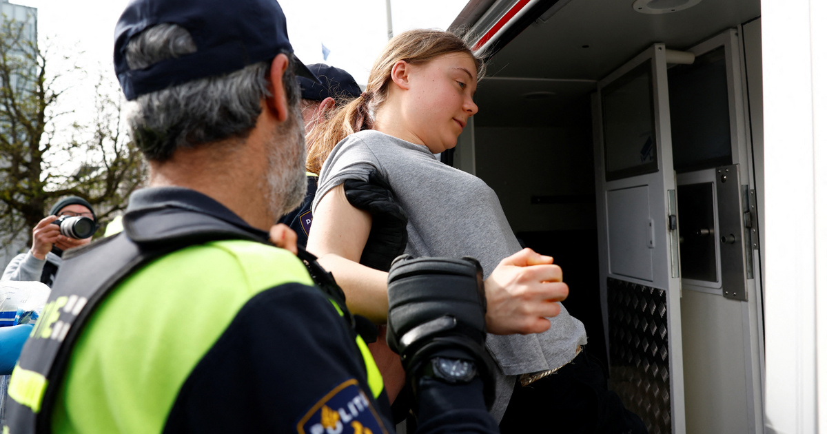 Index – Abroad – Greta Thunberg was arrested again