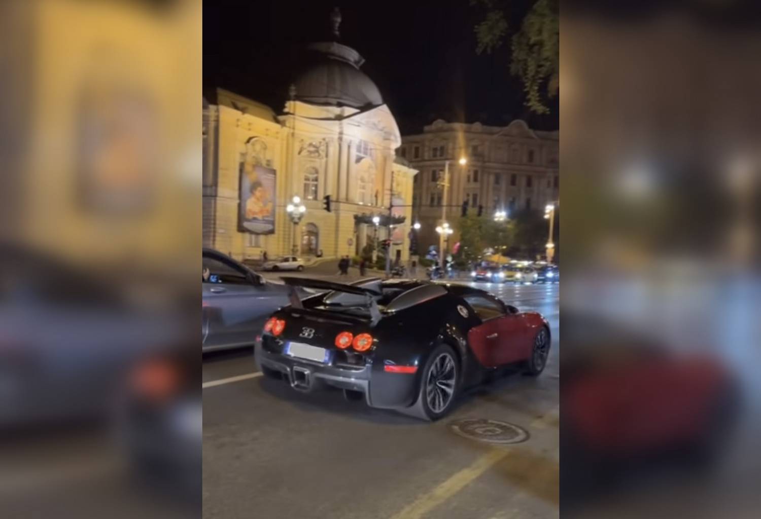 Valaki egy Bugatti Veyronnal lófrált Budapesten