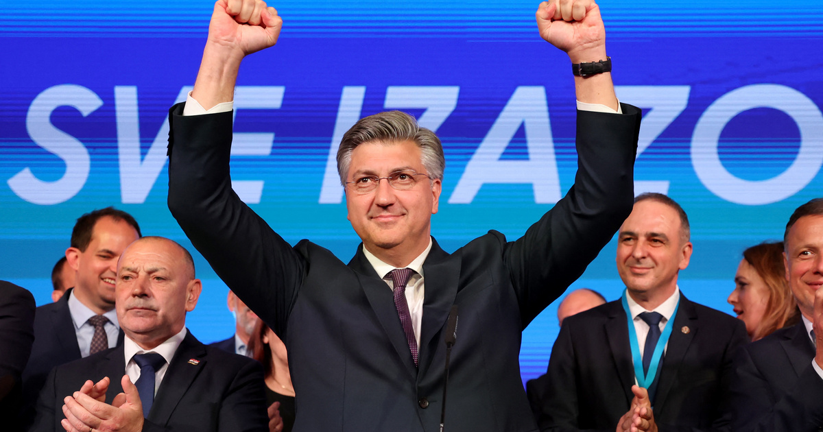 A Rocky betétdalára vonult be a miniszterelnök, győzött a HDZ a horvát választásokon