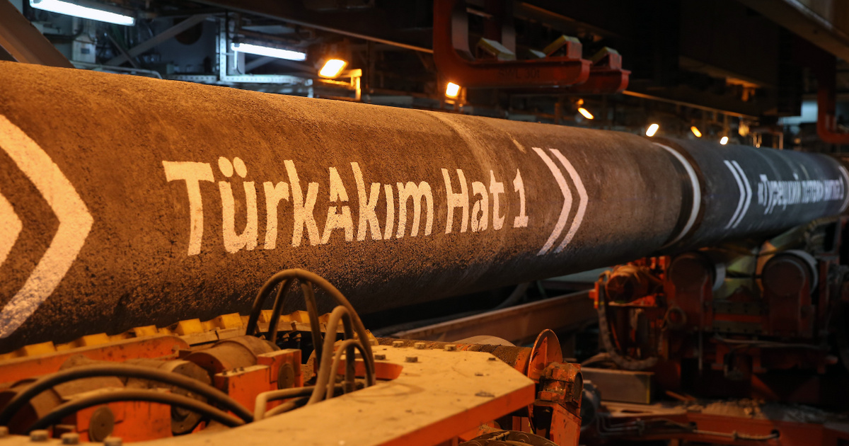 Ömlik az orosz gáz Magyarországra a Török Áramlaton keresztül