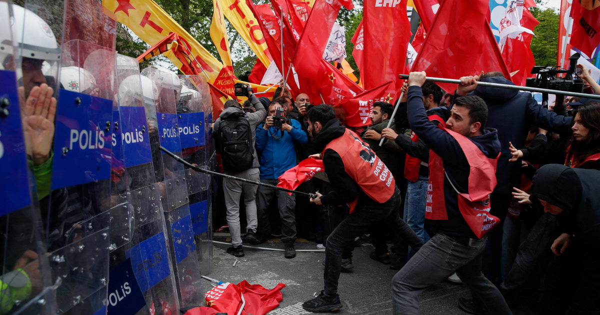 Index – Internal – Dispersing demonstrators with tear gas in Türkiye