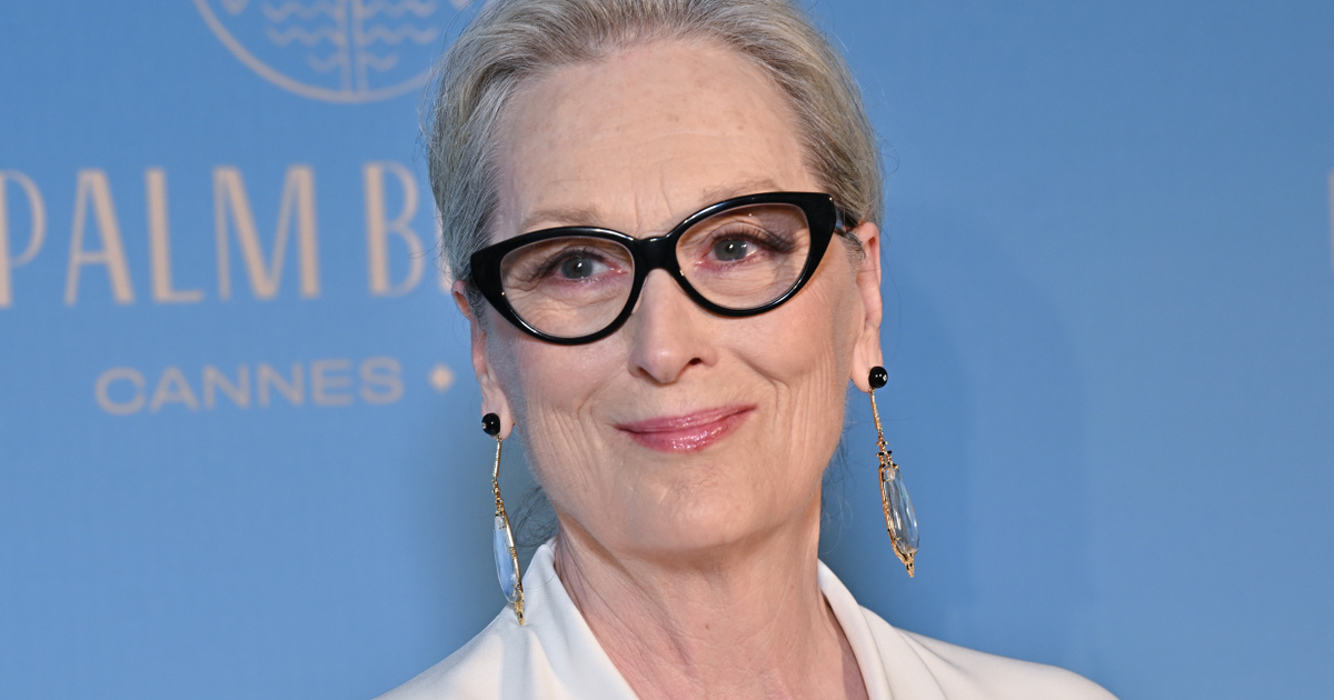 A 74 éves Meryl Streep hófehér estélyiben vette át a díjat a cannes-i filmfesztiválon: istennőként tündökölt a színésznő