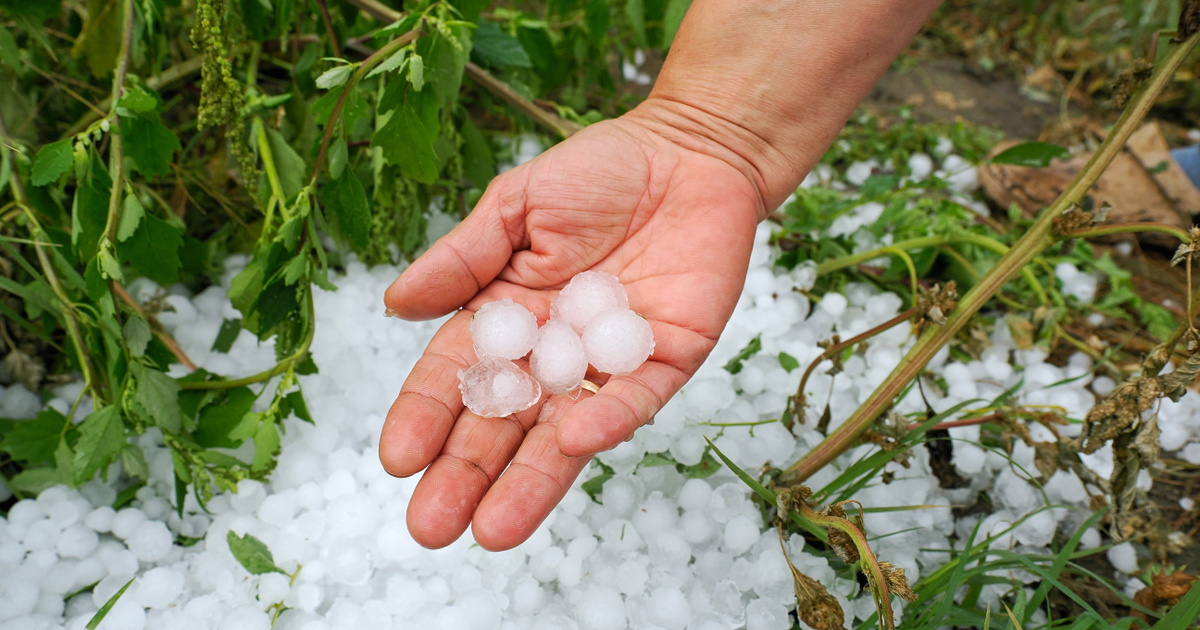 Index – Inland – Cherry-sized ice fell in a number of settlements