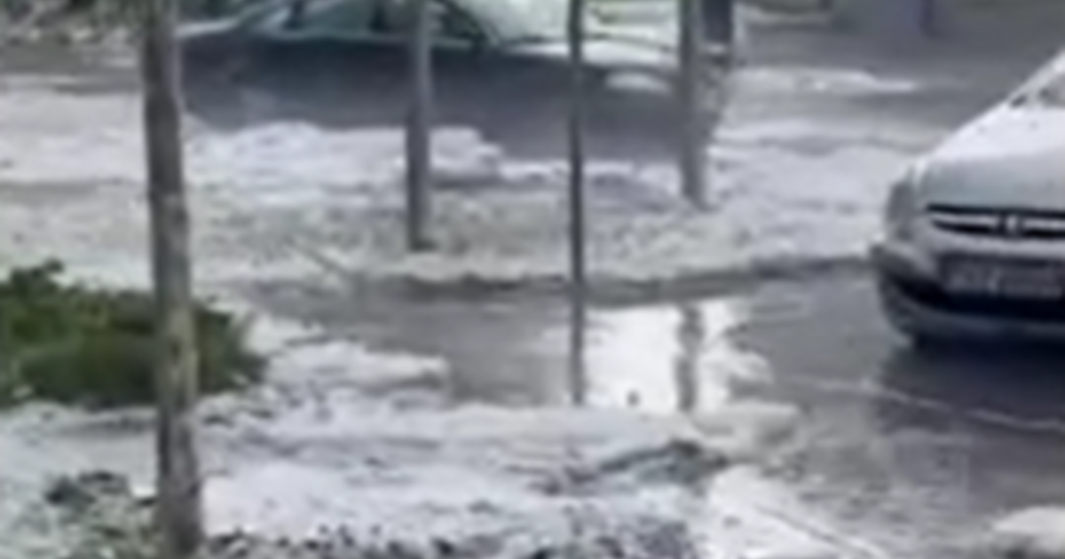 Index – Overseas – Video: Hailstorm flooded the streets of the Polish metropolis of Gniezno