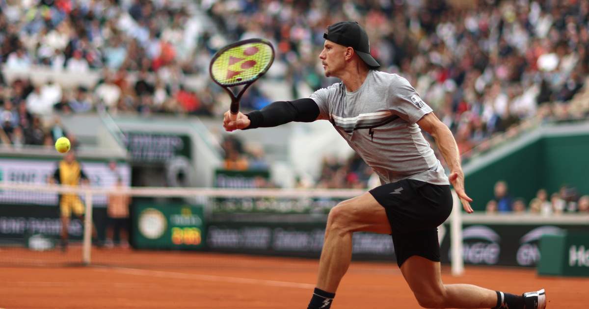 Index – Sport – Márton Fucsovics excelled in the beginning, however ended up shedding in three units on the Garros