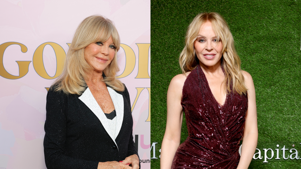 Goldie Hawn túltolta a plasztikát, Kylie Minogue bőrig ázott