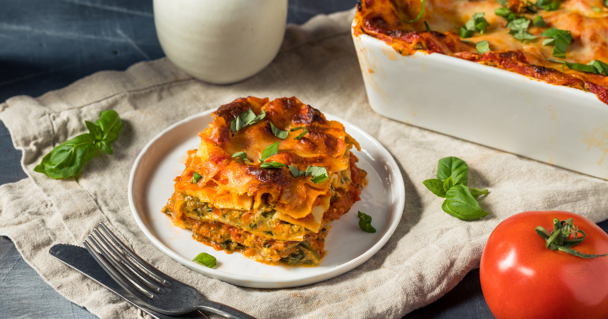 Zöldséges lasagne gazdag töltelékkel: húsmentes receptet mutatunk