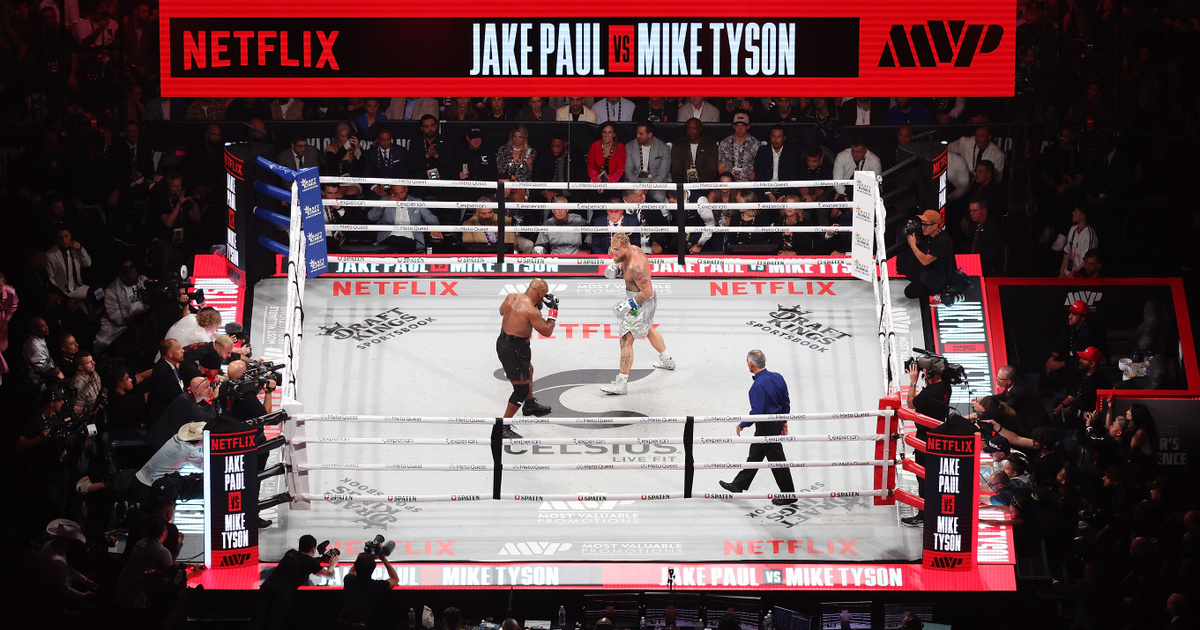 Gigantikus pert akasztanak a Netflix nyakába a Jake Paul–Mike Tyson meccs miatt