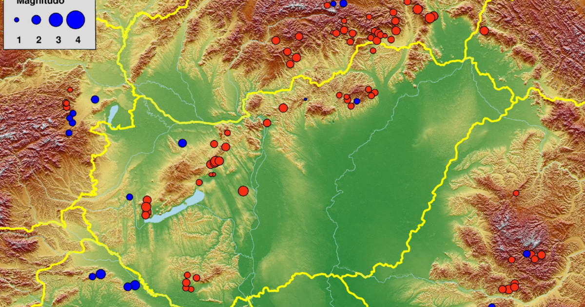Egy hónap alatt több mint száz földmozgást észleltek a Kárpát-medencében