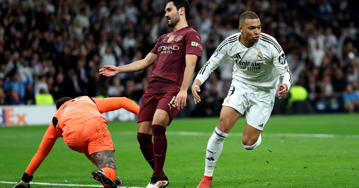 Mbappé valósággal megalázta Guardioláékat, a Citynek esélye sem volt Madridban