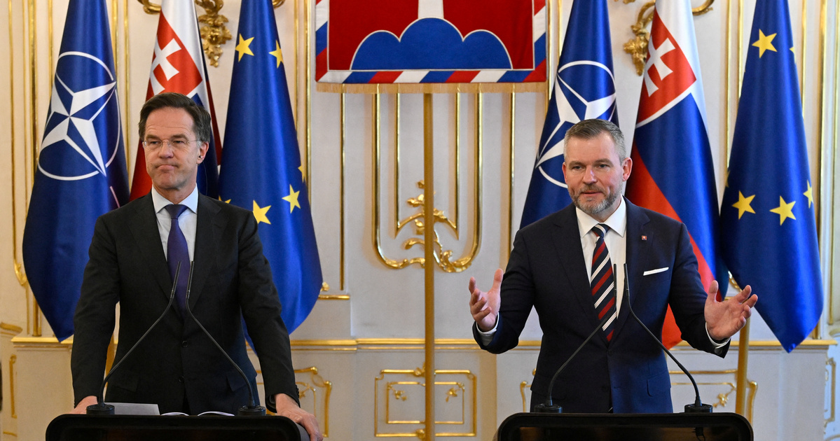 Index – Abroad – The Secretary -General of NATO traveled to Slovakia, but he left Robert Fico in the wooden picture