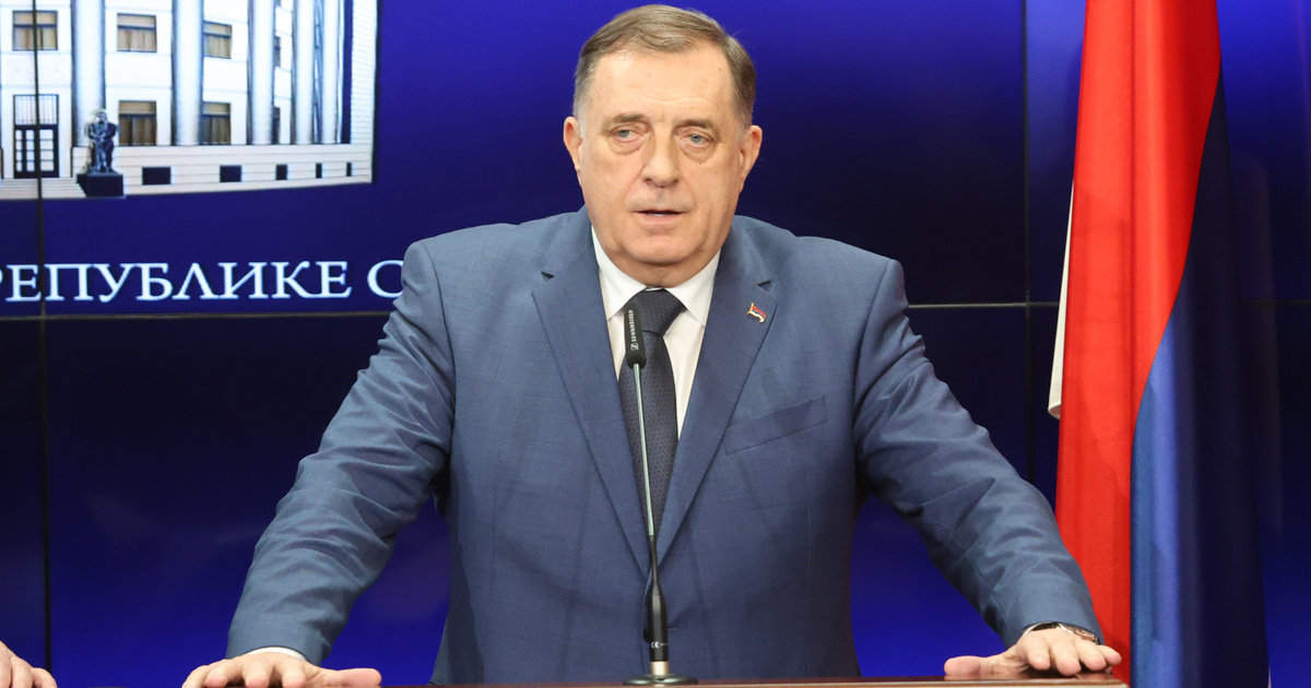 Milorad Dodik aláírta a boszniai szerb igazságügyi szervek szövetségitől történő elszakadásáról szóló jogszabályokat