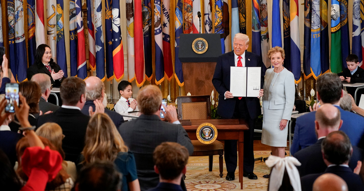 Donald Trump aláírta a rendeletet az oktatási minisztérium megszüntetéséről