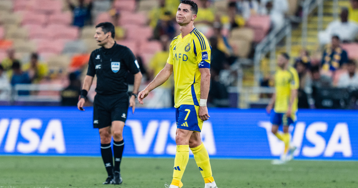 Cristiano Ronaldo kihagyta élete helyzetét, kiejtette csapatát az ázsiai Bajnokok Ligájából