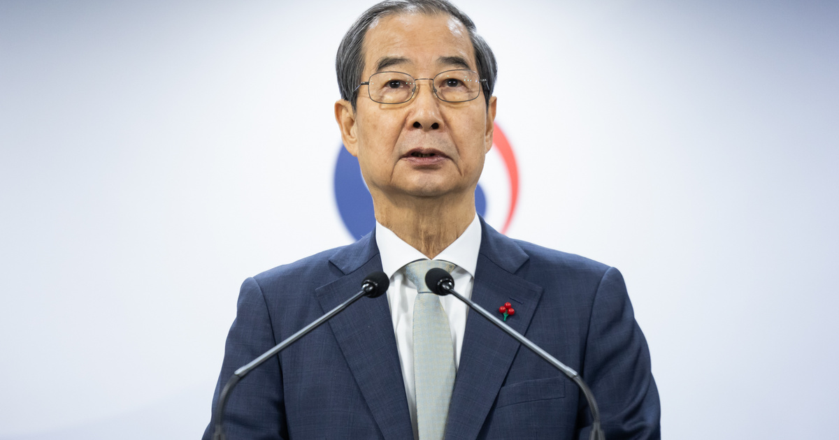 Lemondott Dél-Korea ideiglenes elnöke