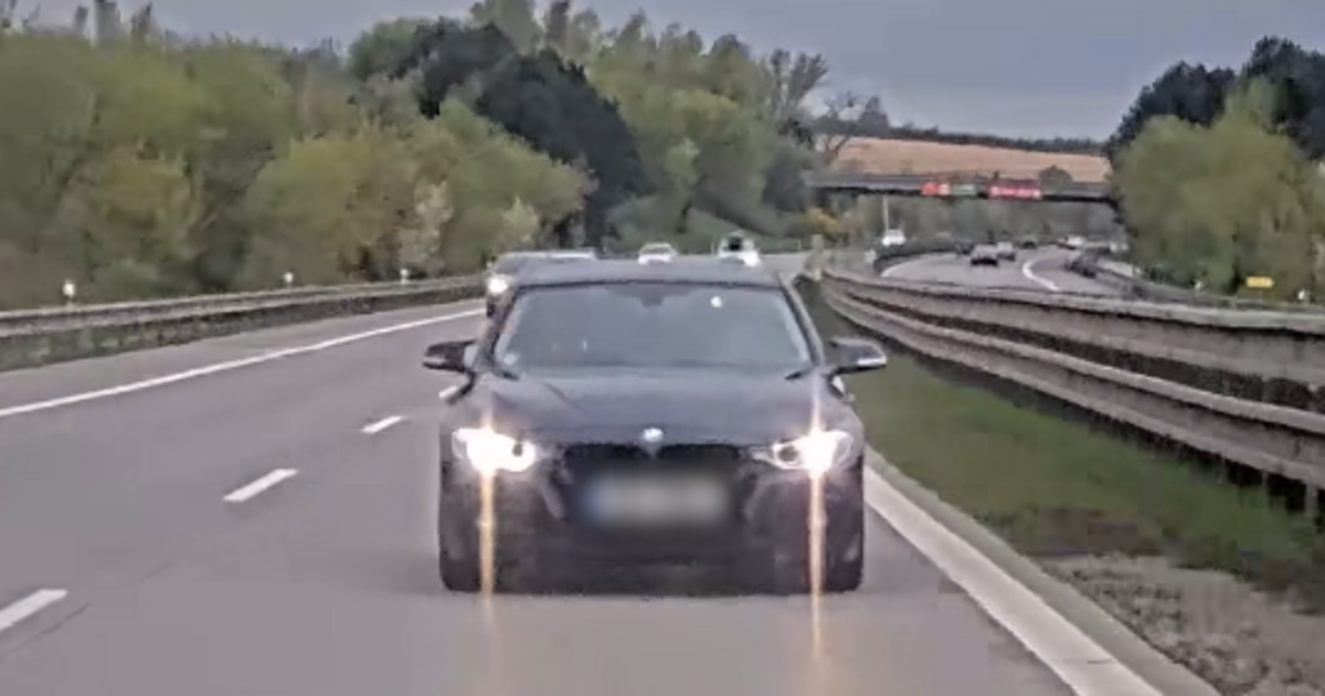 160-nal villogta le a rendőröket a BMW sofőrje