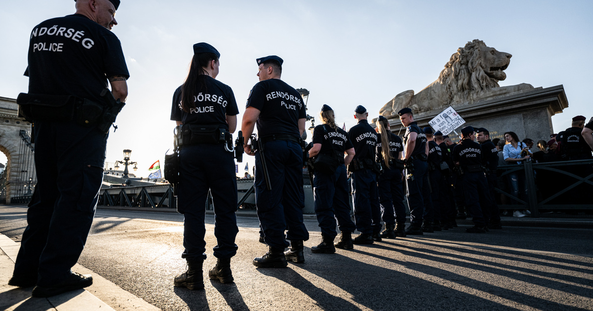 110 tüntetőt igazoltatott május elsején jogellenes gyűlés miatt a rendőrség