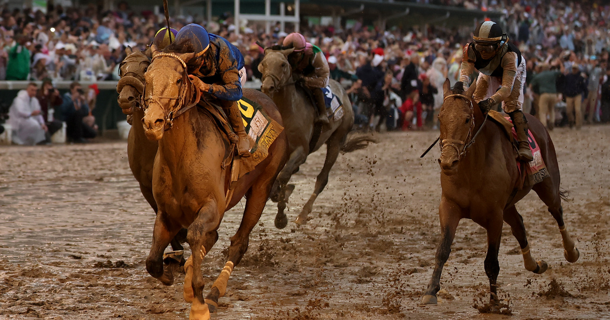 A célegyenesben előzték meg a favoritot a 151. Kentucky Derby-n