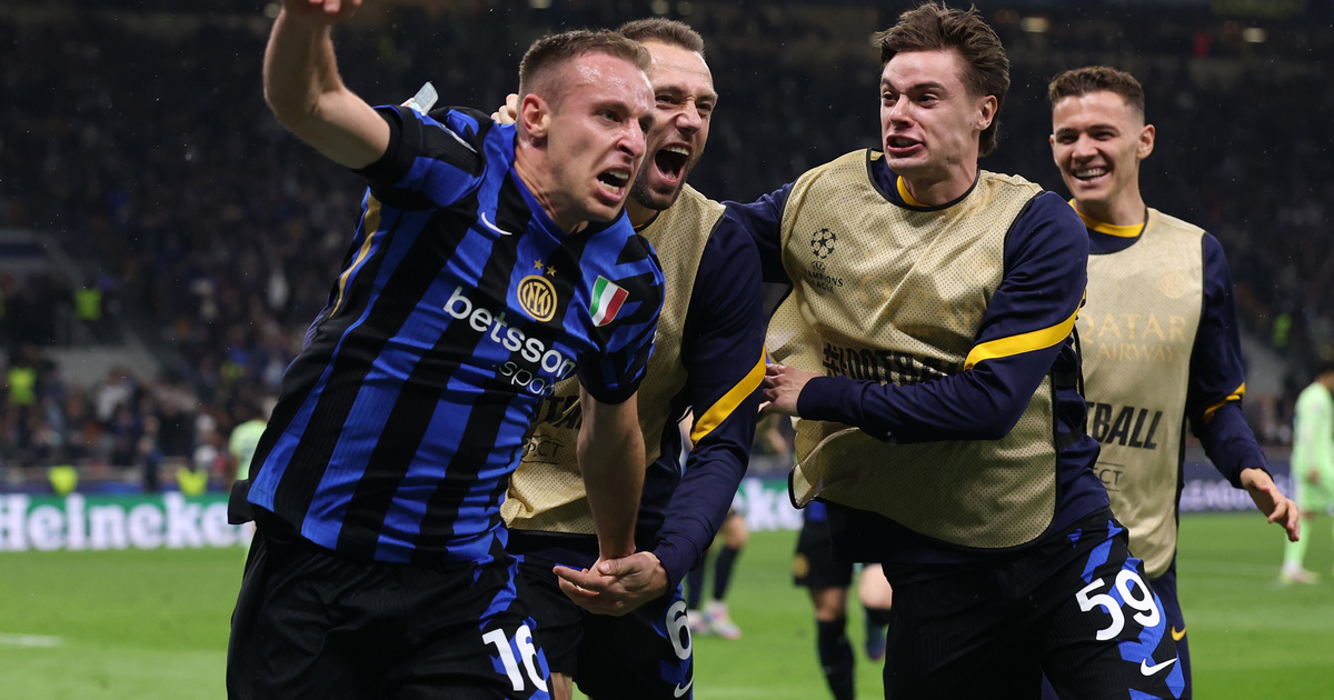 Hétgólos, hosszabbításos futballdráma Milánóban, BL-döntős az Internazionale