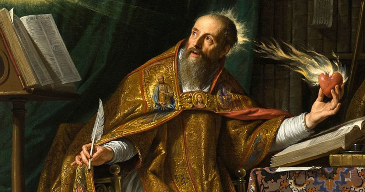 Ő volt Szent Ágoston, XIV. Leó példaképe