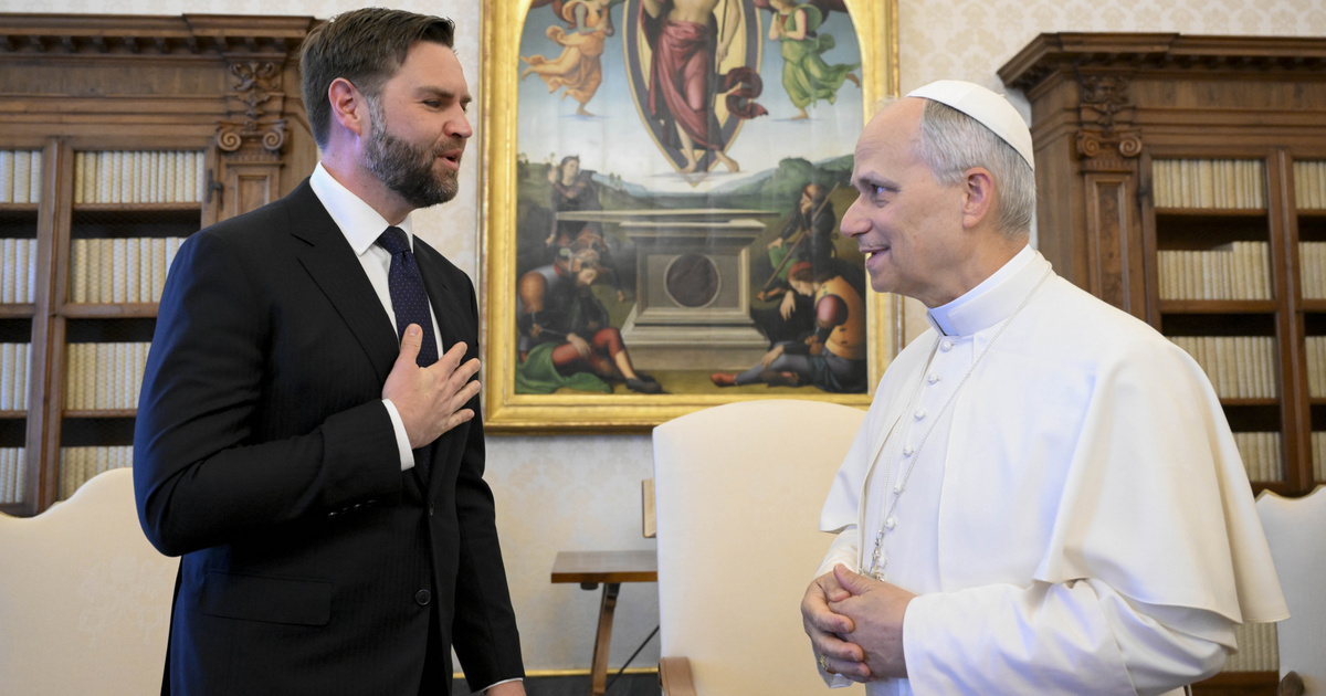 XIV. Leó pápával találkozott J.D. Vance amerikai alelnök