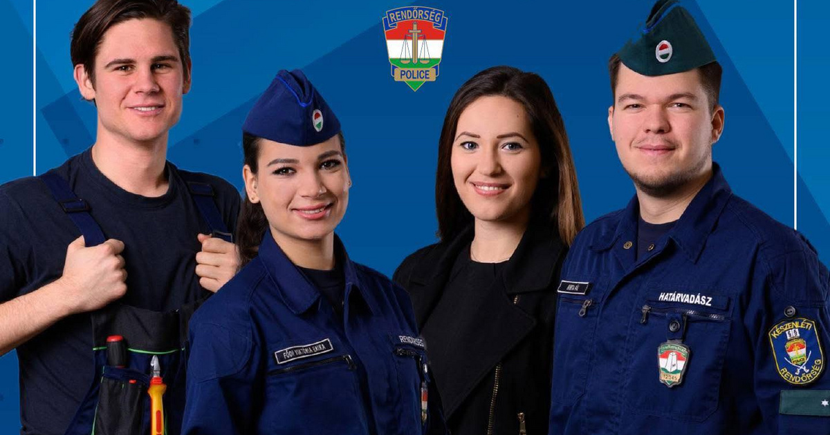 Kihallgatták a KDNP plakátján szereplő rendőrt, aki nem akart reklámarc lenni
