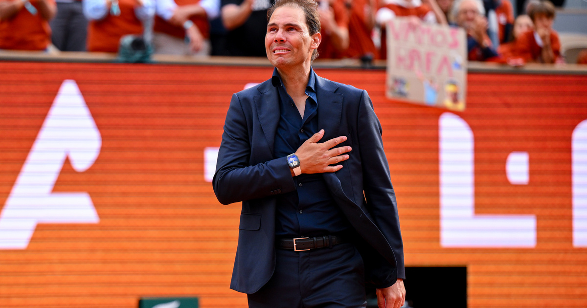Együtt sírt Párizs, együtt sírt a teniszvilág: Rafael Nadal végleg elbúcsúzott a Roland Garrostól