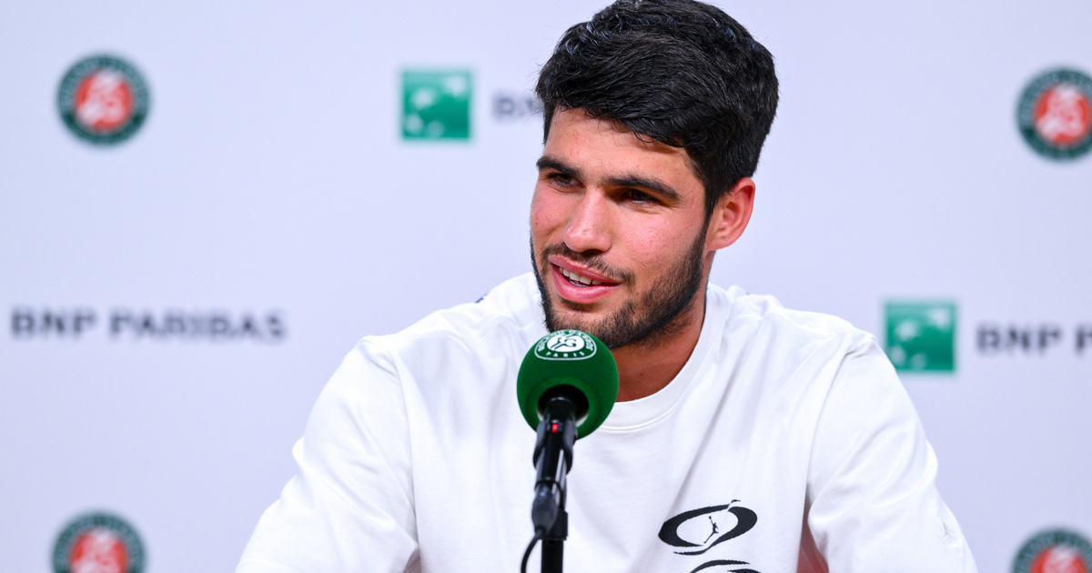 „A rövidĂtĂ©sek csatája lesz” – Carlos Alcaraz a Marozsán Fábián elleni Garros-meccsrĹ‘l