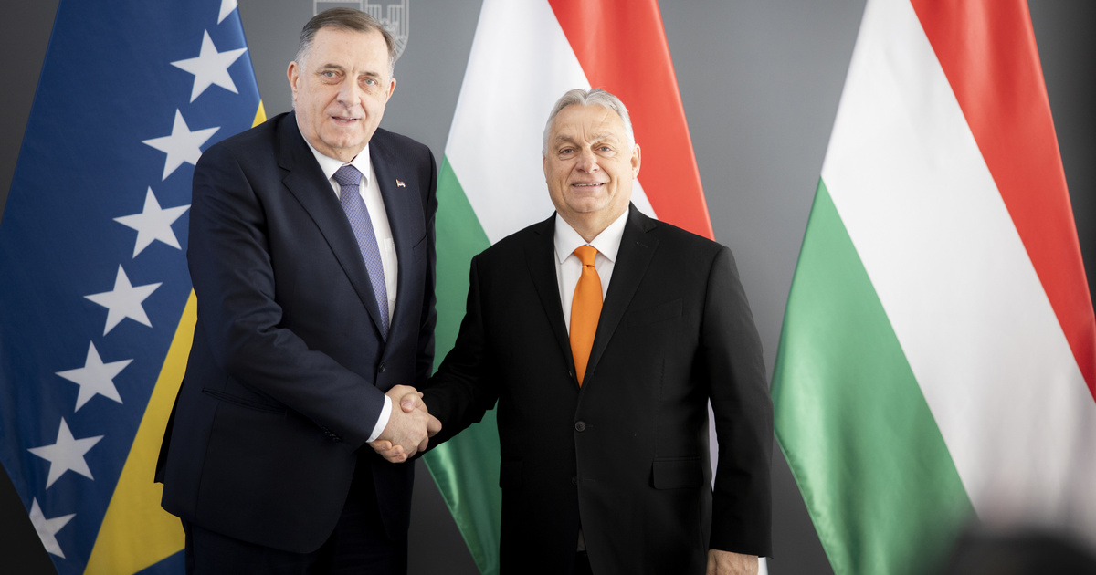 Milorad Dodik Budapestre érkezik Orbán Viktor meghívására