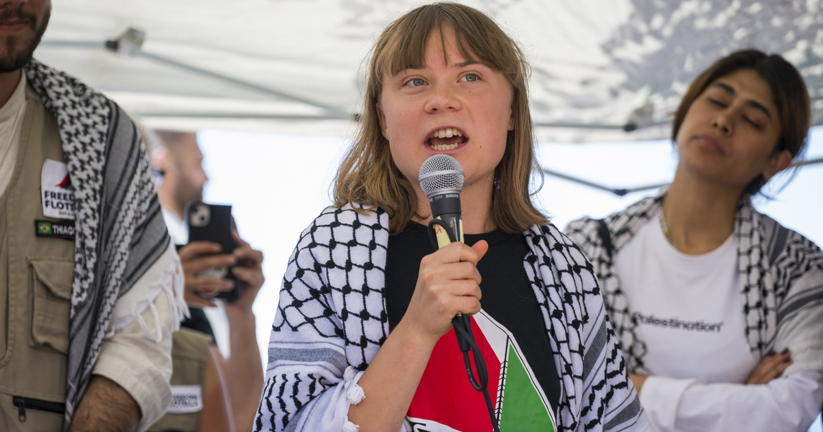 Az izraeli hatóságok elfogták Greta Thunberg hajóját Gázában
