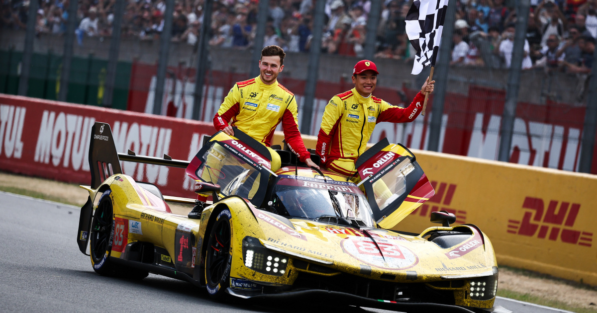 Robert Kubicával a volánnál a Ferrari nyerte a Le Mans-i 24 órás autóversenyt