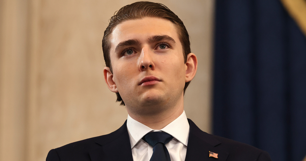 Donald Trump fia, Barron megmenthette egy nő életét