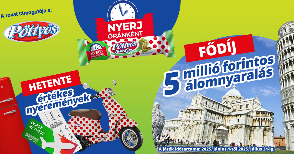 Játssz és nyerj! - Nyerj egy olasz hétvégét – vagy csapj le a többi szuper ajándékra!