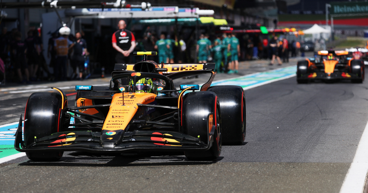 Lando Norris agyonverte a mezőnyt, Gasly megpördülése lett Verstappen veszte