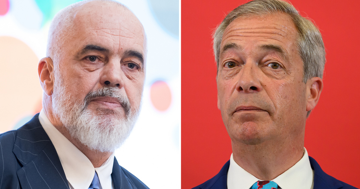 Egy fürdőruhás fotó tett pontot a brit politikus és az albán miniszterelnök közötti vita végére