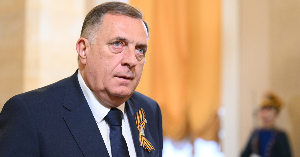 Visszavonta az ügyészség a Milorad Dodik elleni elfogatóparancsot