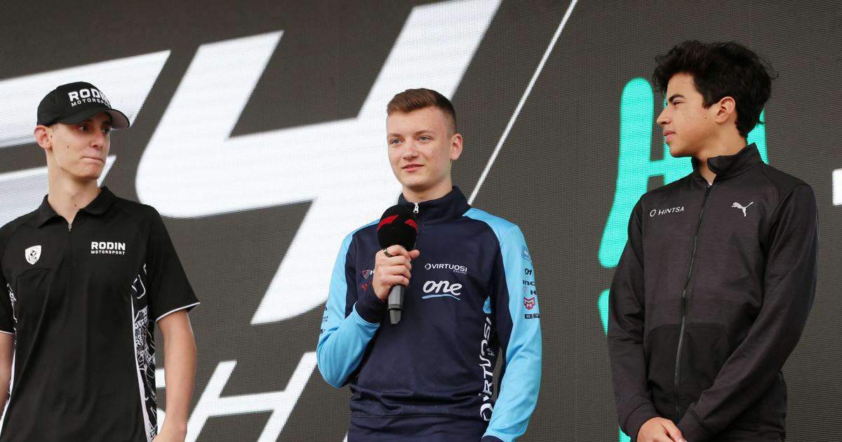 Életében először állt rajthoz Formula–1-es versenyhétvégén Molnár Martin