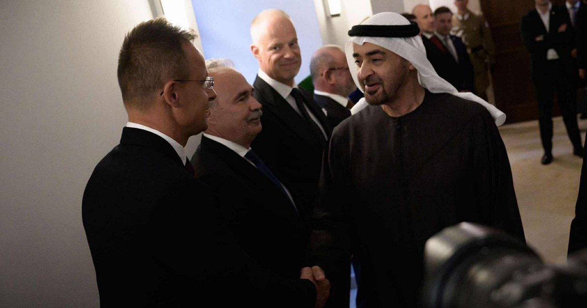 Először járt Magyarországon az Egyesült Arab Emírségek államfője