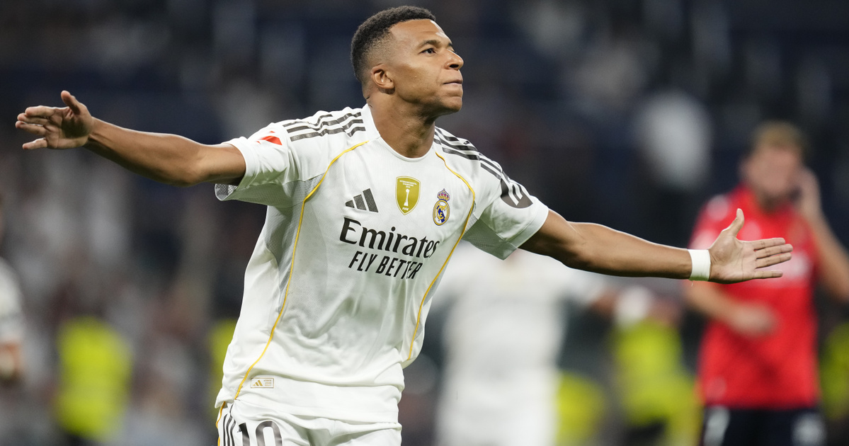 Kylian Mbappé gólt szerzett, győzelemmel indította a bajnoki idényt a Real Madrid