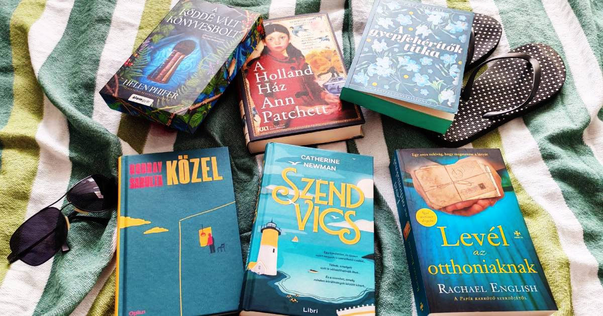 10 könyvújdonság, amit a strandon se tudsz letenni: olvasd az árnyékban