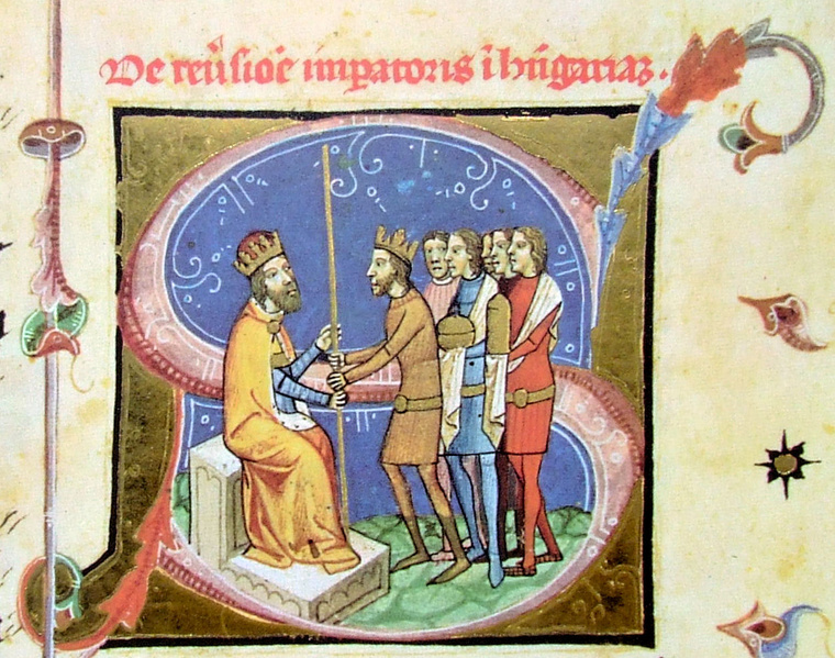Orseolo Péter hűbérbe adja Magyarországot Henriknek
