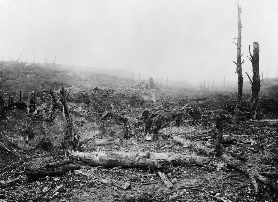 Az ancre-i csatamező 1916. november 26-án.