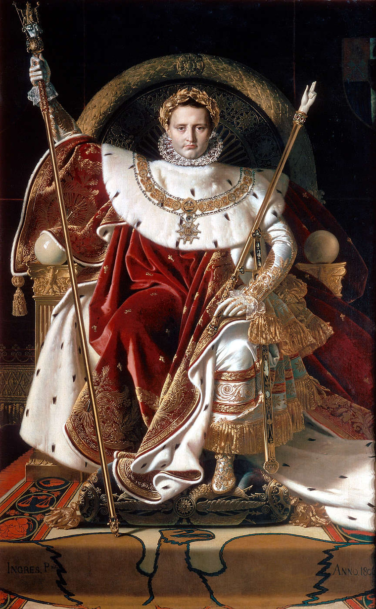 Ingres, Napoleon on his Imperial throne