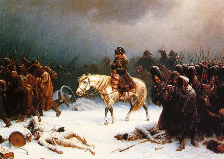 Napóleon visszavonul Moszkvából